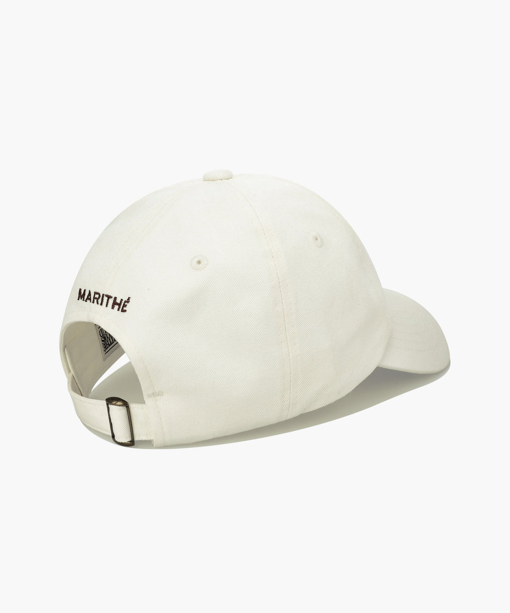 DOODLE BEAR CAP ivory