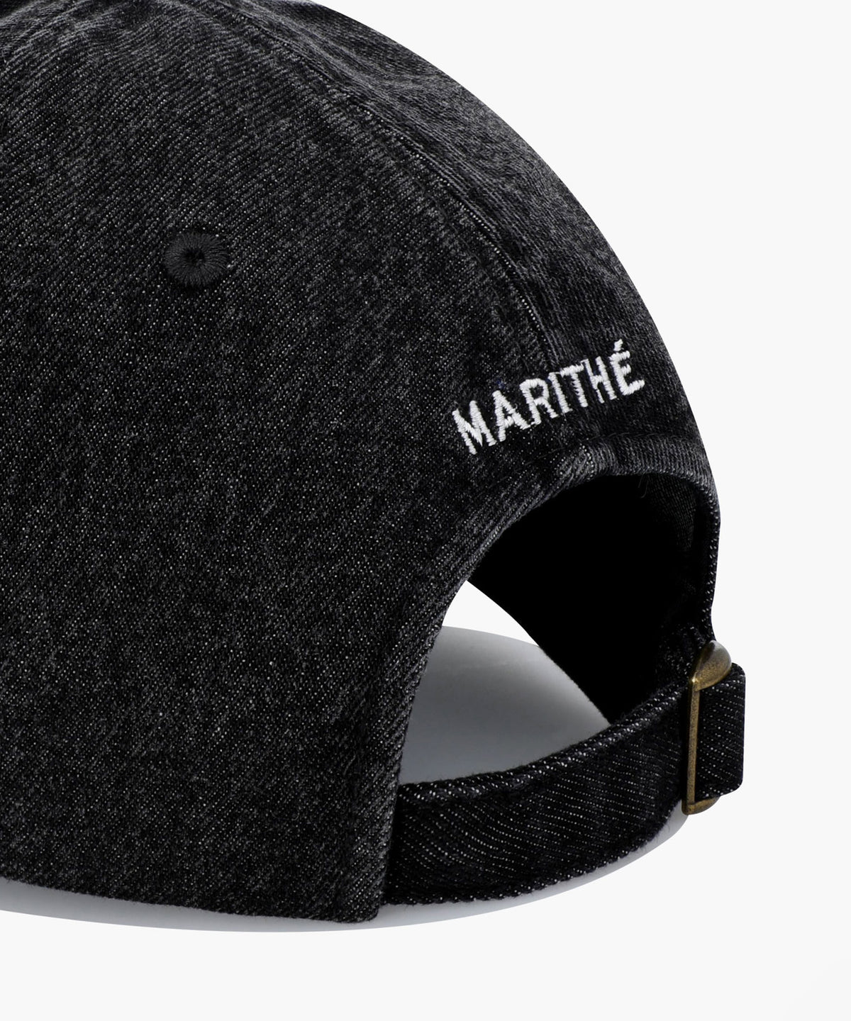 DOODLE BEAR CAP washed black