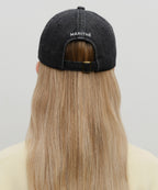 DOODLE BEAR CAP washed black
