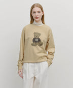 DOODLE BEAR SWEATSHIRT beige