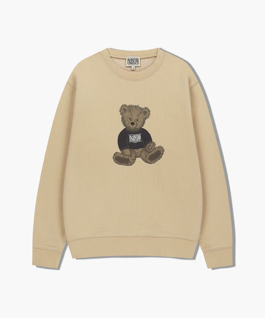 DOODLE BEAR SWEATSHIRT beige