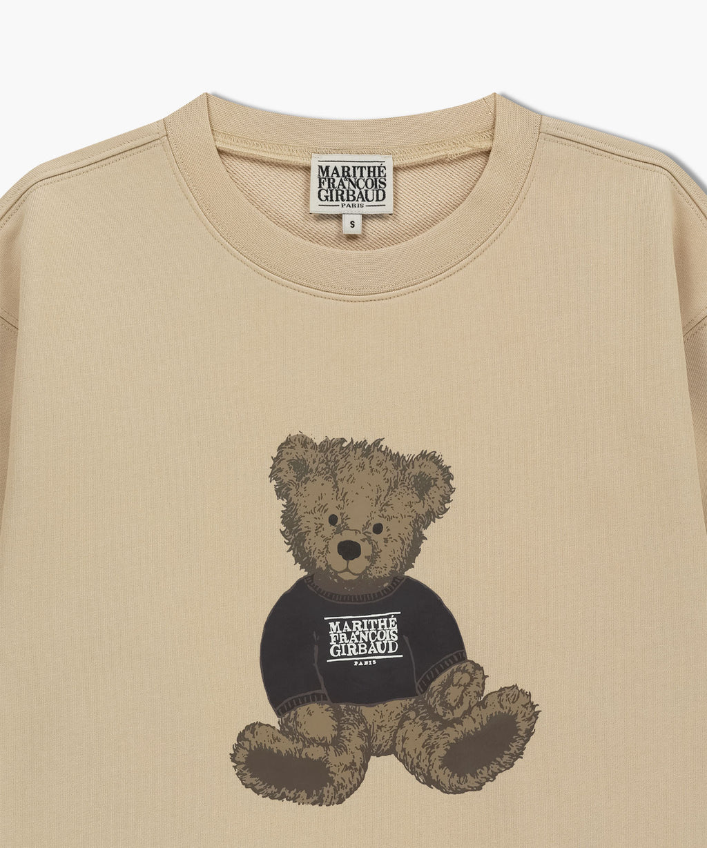 DOODLE BEAR SWEATSHIRT beige