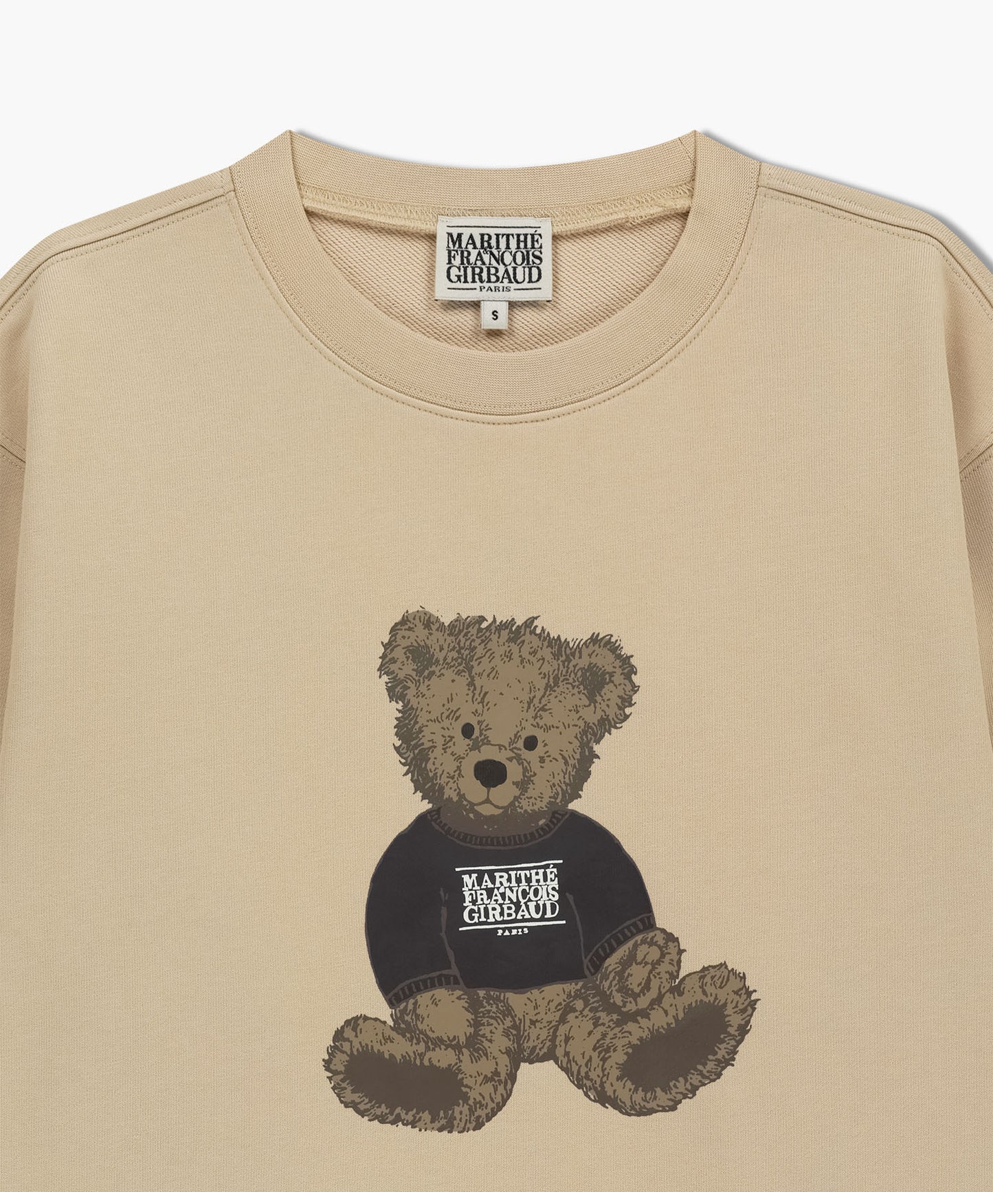 DOODLE BEAR SWEATSHIRT beige
