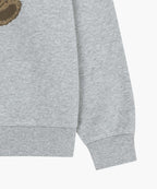 DOODLE BEAR SWEATSHIRT heather gray