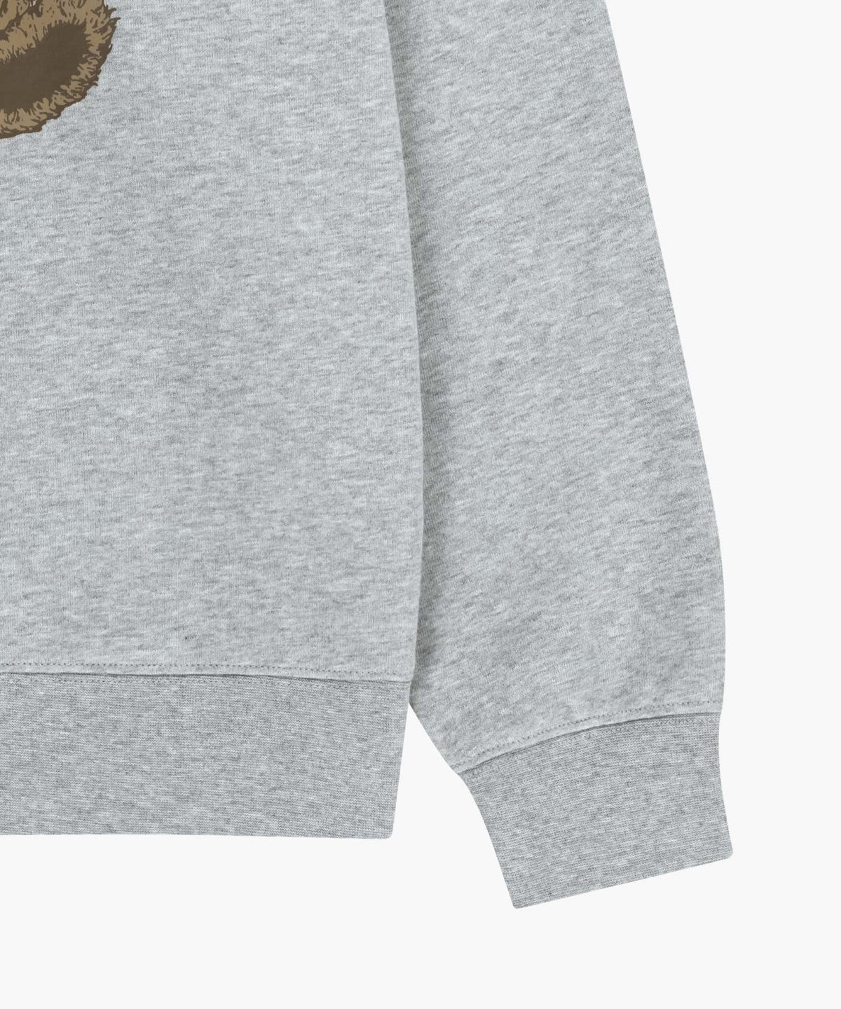 DOODLE BEAR SWEATSHIRT heather gray