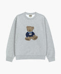 DOODLE BEAR SWEATSHIRT heather gray