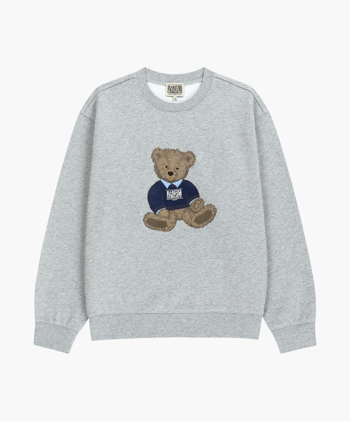DOODLE BEAR SWEATSHIRT heather gray