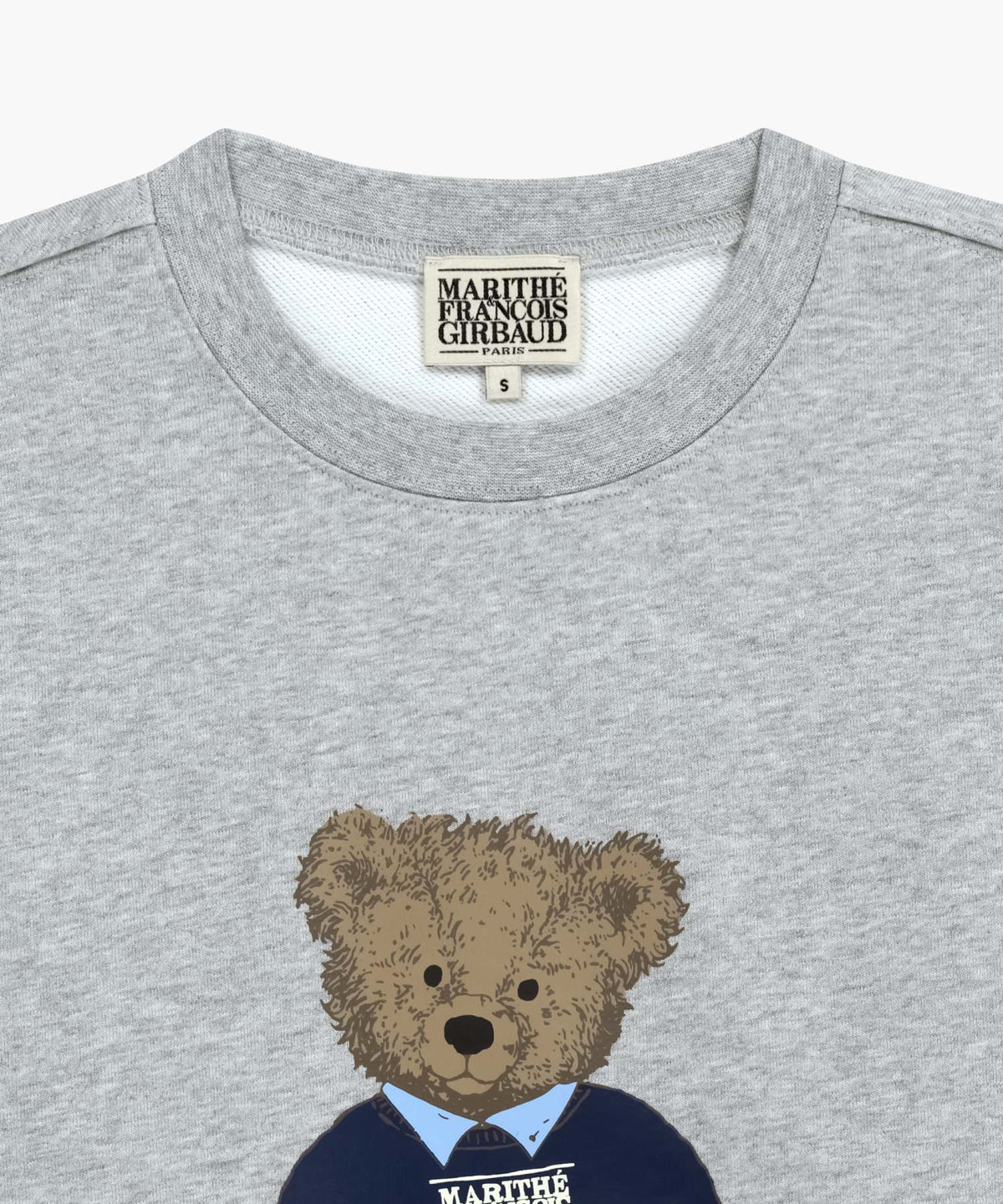 DOODLE BEAR SWEATSHIRT heather gray