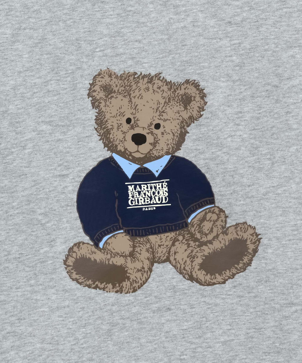 DOODLE BEAR SWEATSHIRT heather gray