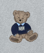 DOODLE BEAR SWEATSHIRT heather gray