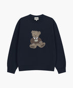 DOODLE BEAR SWEATSHIRT navy
