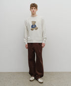 DOODLE BEAR SWEATSHIRT oatmeal
