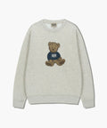 DOODLE BEAR SWEATSHIRT oatmeal