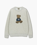 DOODLE BEAR SWEATSHIRT oatmeal