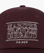 DOODLE CLASSIC LOGO COVERED CAP burgundy