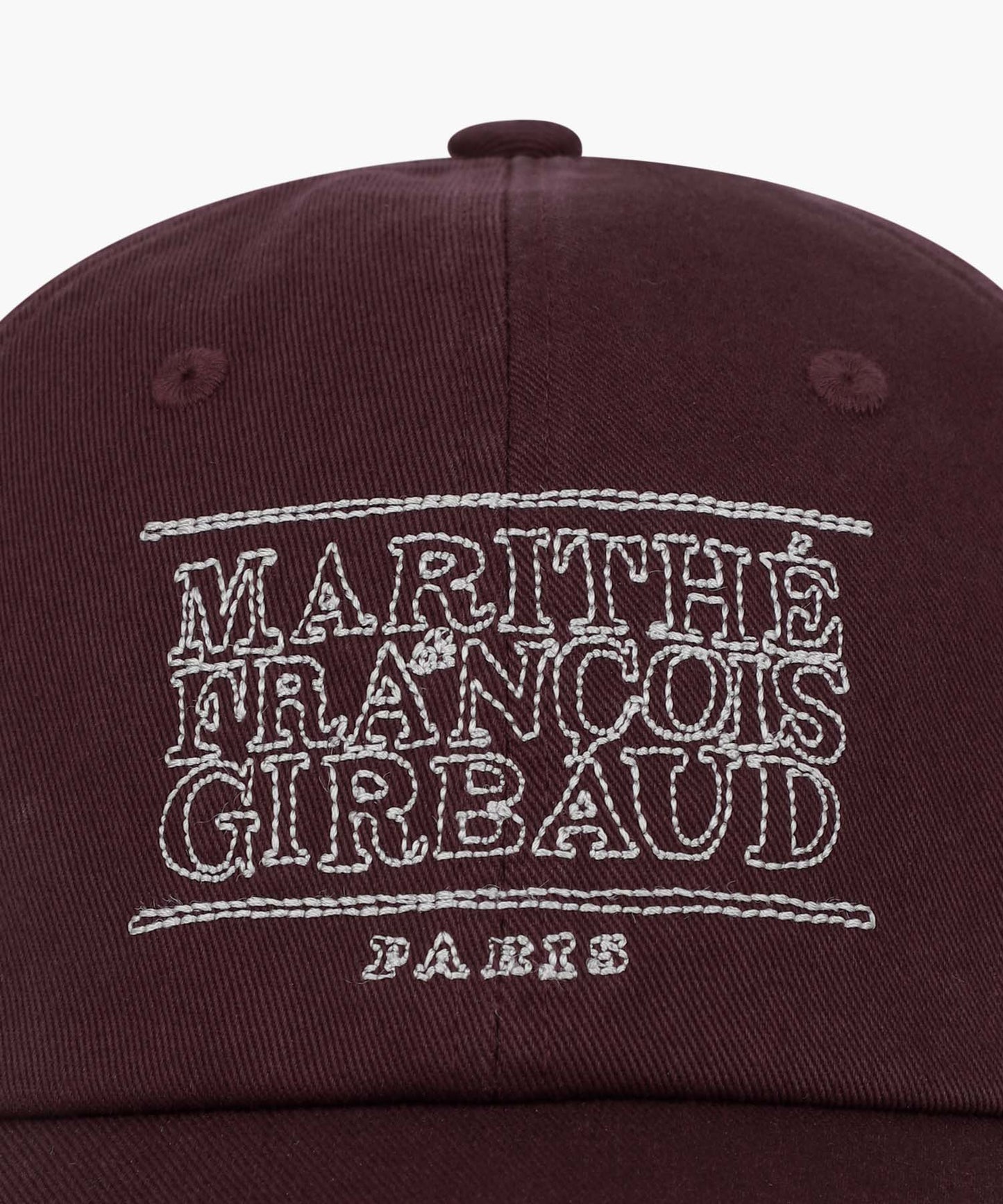 DOODLE CLASSIC LOGO COVERED CAP burgundy