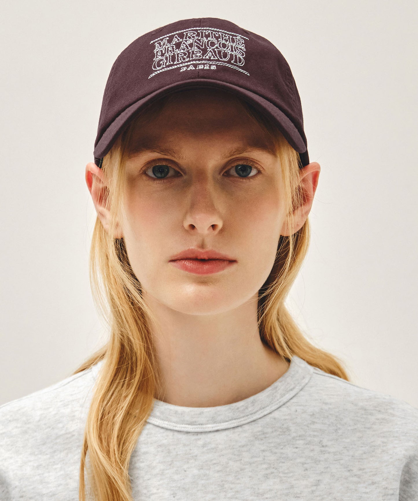 DOODLE CLASSIC LOGO COVERED CAP burgundy