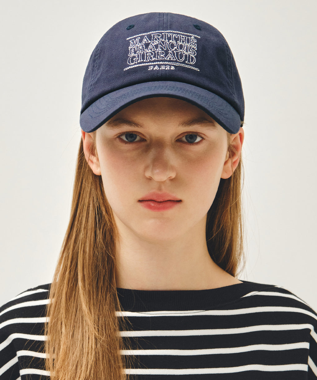 DOODLE CLASSIC LOGO COVERED CAP navy