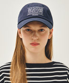 DOODLE CLASSIC LOGO COVERED CAP navy
