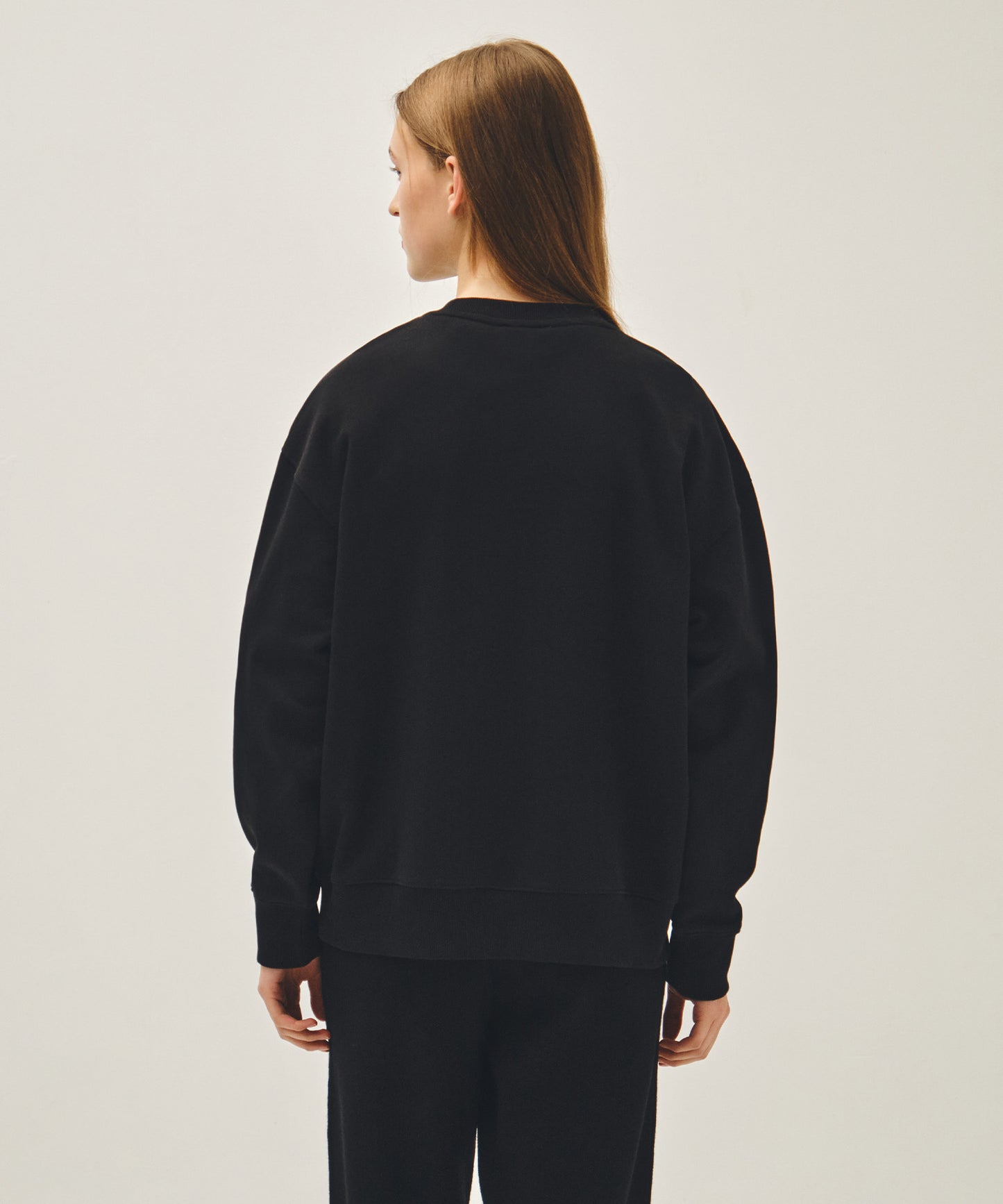 DRAWING CLASSIC LOGO SWEATSHIRT black