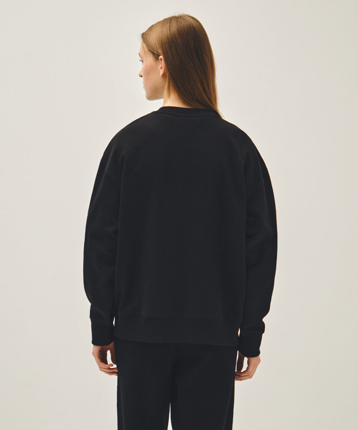 DRAWING CLASSIC LOGO SWEATSHIRT black