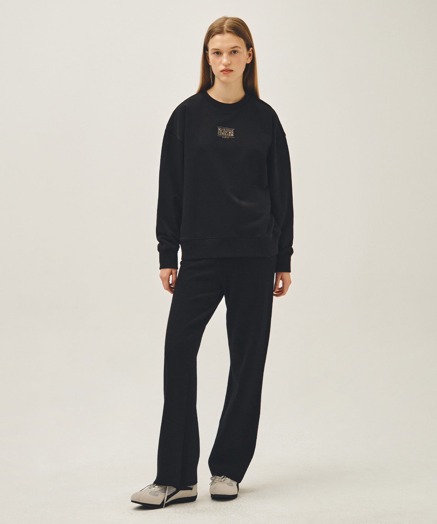 DRAWING CLASSIC LOGO SWEATSHIRT black