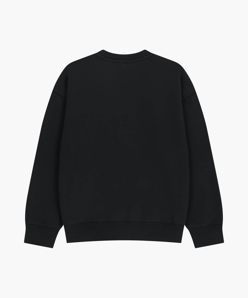 DRAWING CLASSIC LOGO SWEATSHIRT black