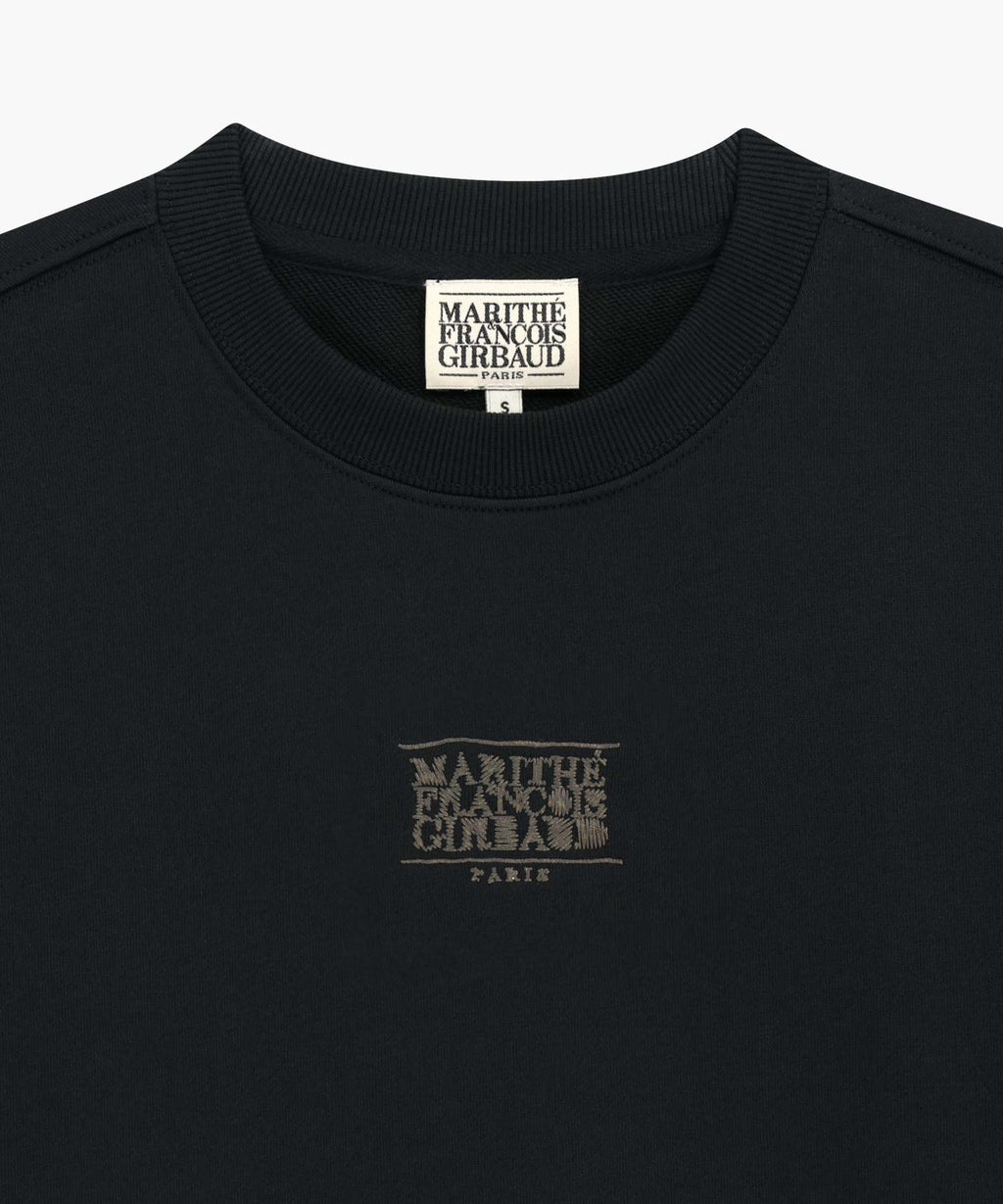 DRAWING CLASSIC LOGO SWEATSHIRT black