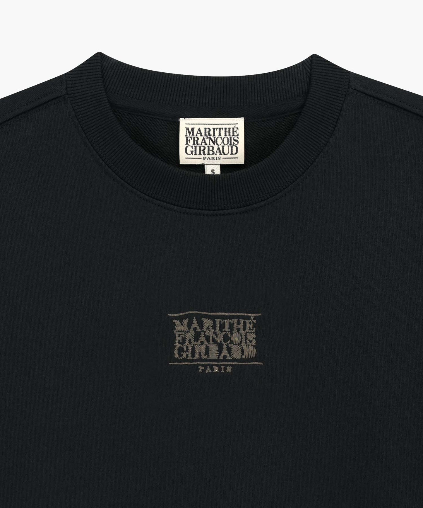 DRAWING CLASSIC LOGO SWEATSHIRT black