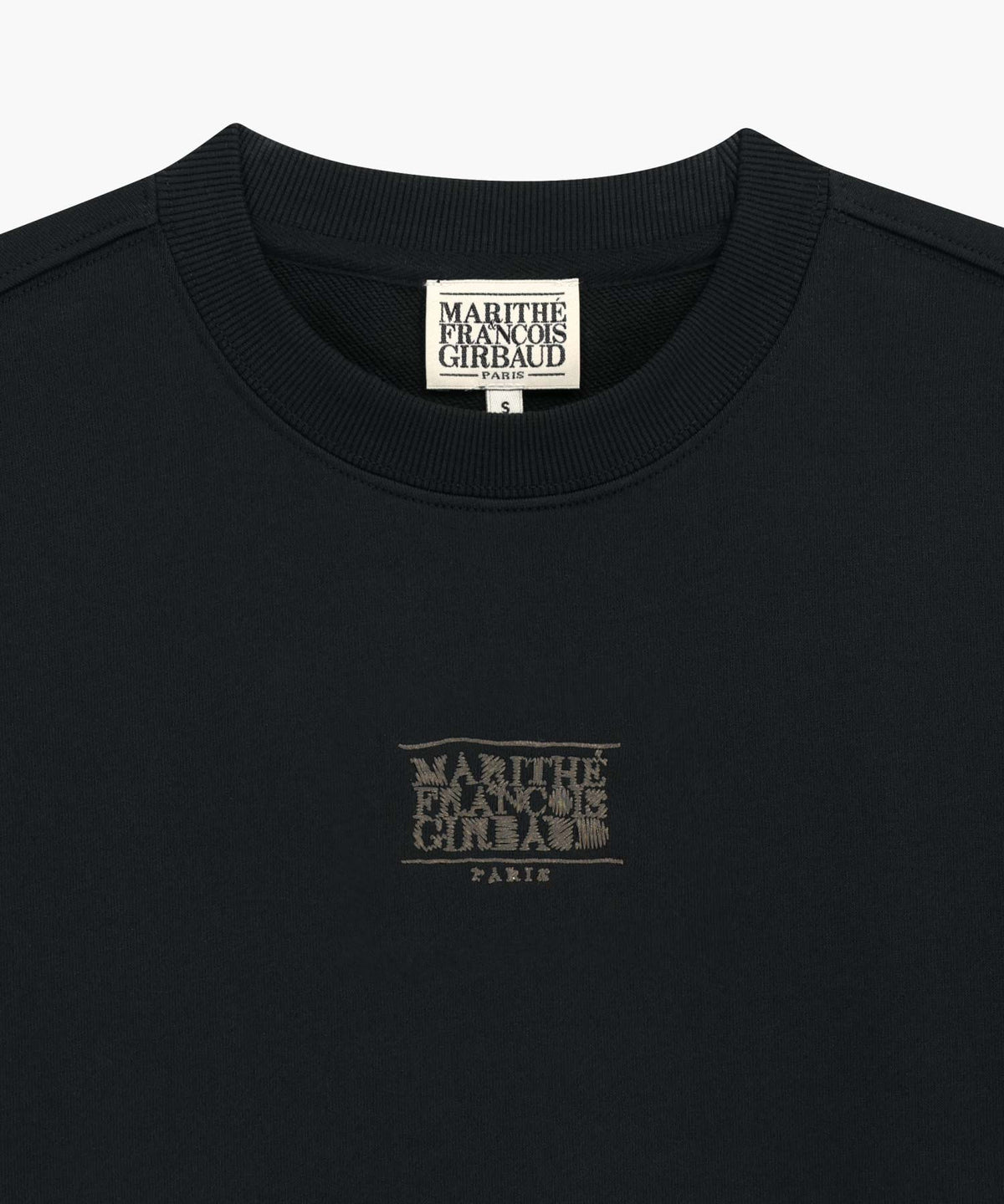 DRAWING CLASSIC LOGO SWEATSHIRT black