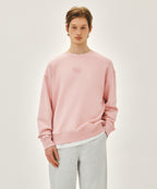 DRAWING CLASSIC LOGO SWEATSHIRT salmon