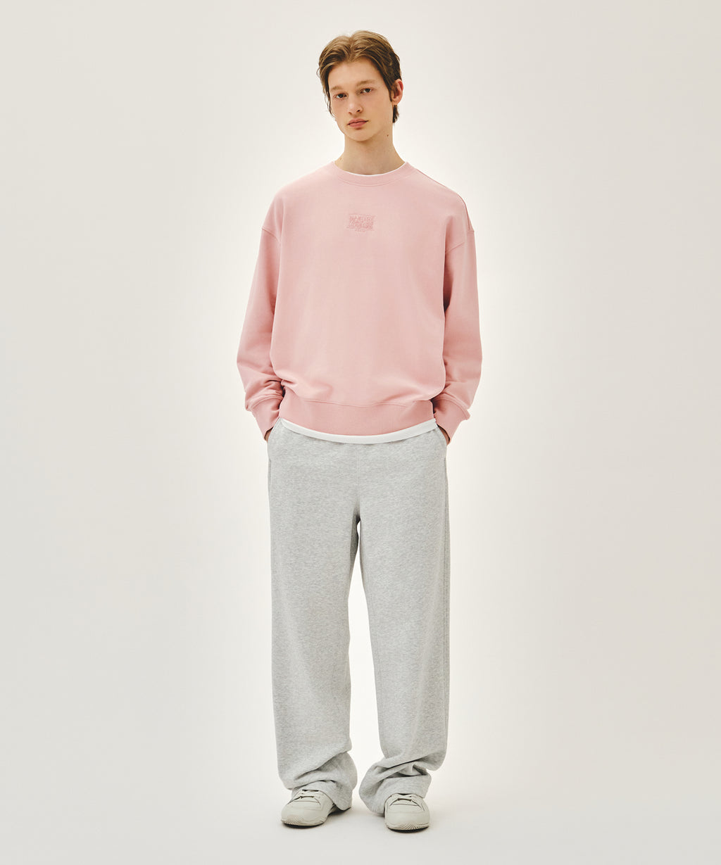 DRAWING CLASSIC LOGO SWEATSHIRT salmon