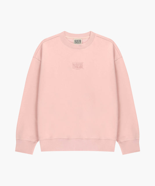 DRAWING CLASSIC LOGO SWEATSHIRT salmon