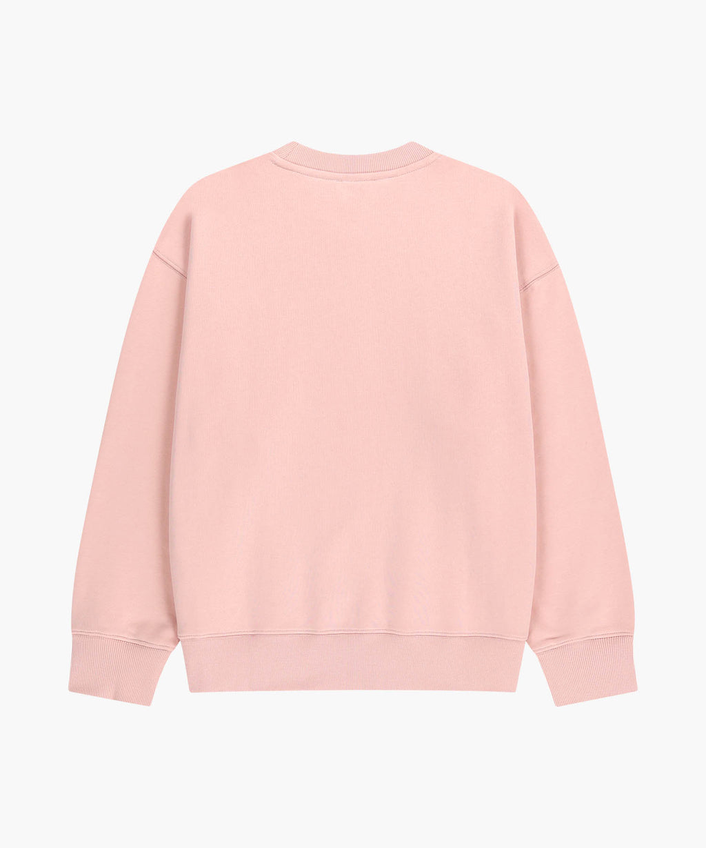 DRAWING CLASSIC LOGO SWEATSHIRT salmon