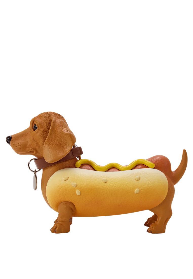 Dachshund Hot Dog Bag - Brown/Yellow
