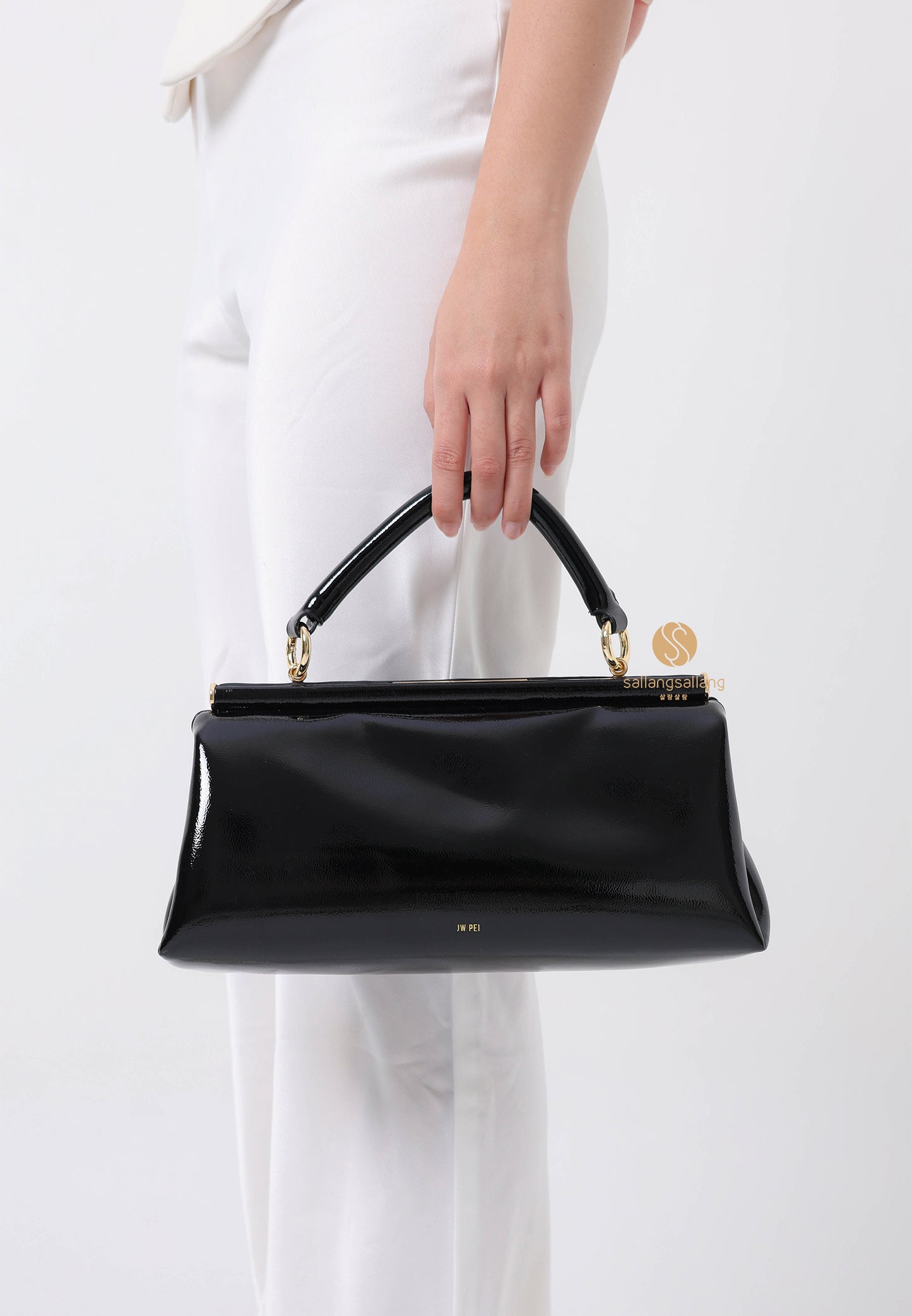 Danna Top Handle Bag - Black