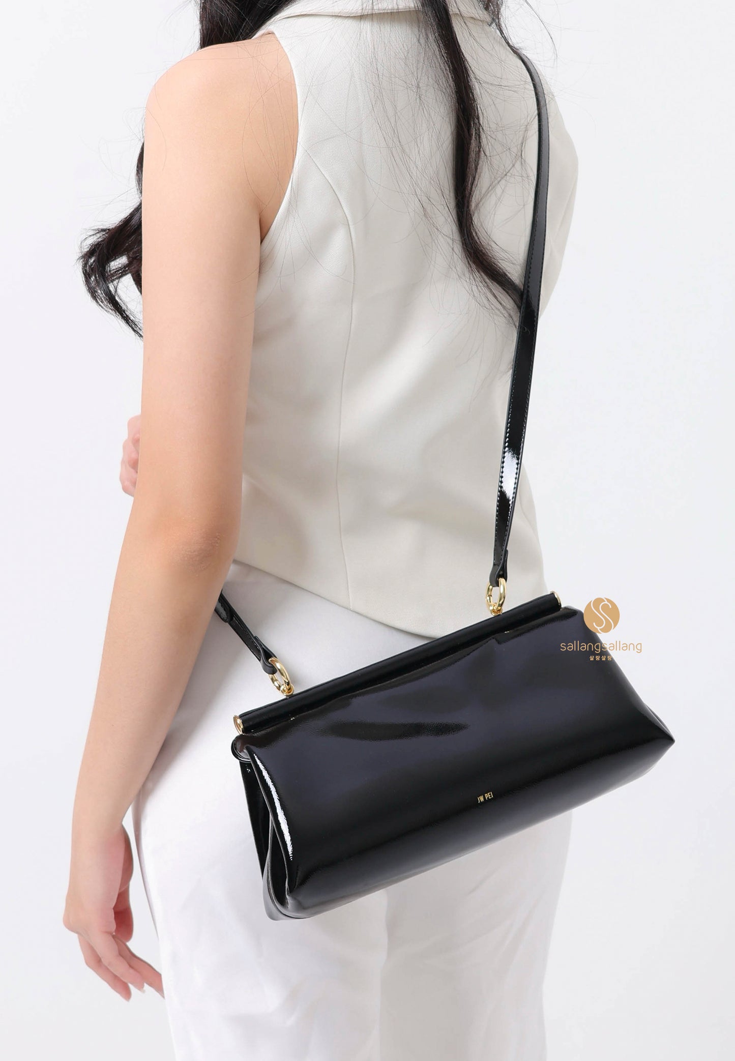 Danna Top Handle Bag - Black