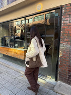 Day Shoulder Suede Brown