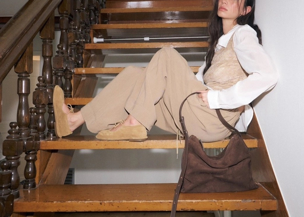 Day Shoulder Suede Brown