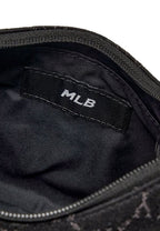 Dia Monogram Denim JQD Hobo Bag NY Yankees Black