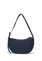 Dia Monogram Denim JQD Hobo Bag NY Yankees Indigo