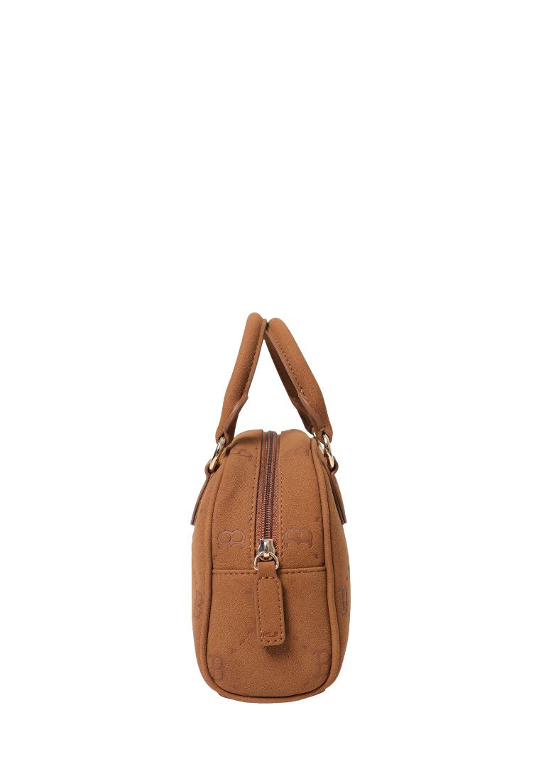 Diamond Monogram Crossbody Bag Boston Red Sox Brown