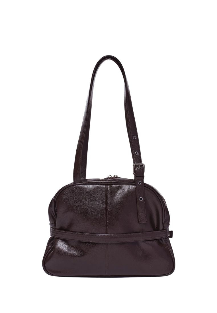 Dome Belt Bag Goat Chocolate