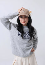 DOODLE BEAR CAP dark beige