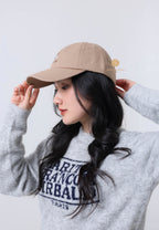 DOODLE BEAR CAP dark beige