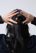 DOODLE BEAR CAP washed black