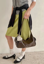 Double Pocket Pull-Up Dark Brown