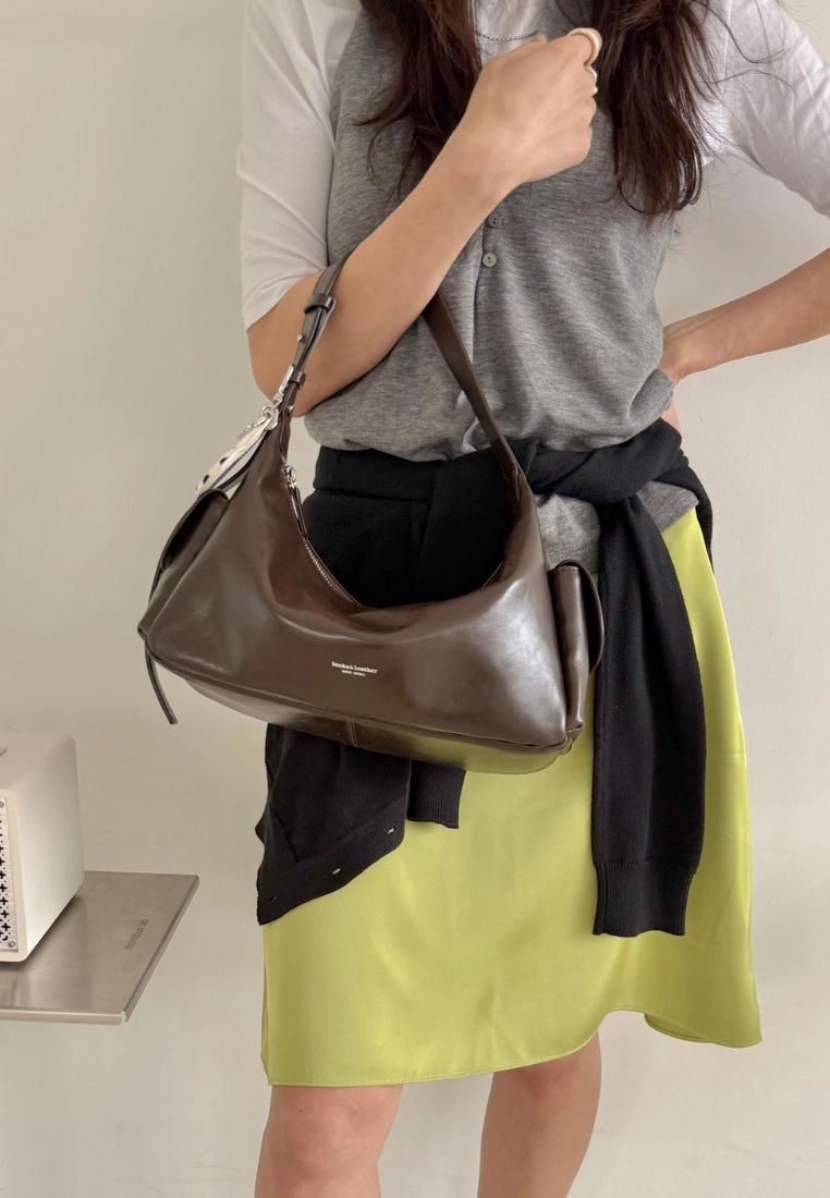 Double Pocket Pull-Up Dark Brown