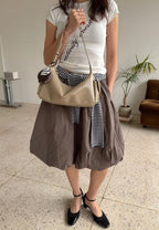 Double Pocket Pull-Up Taupe