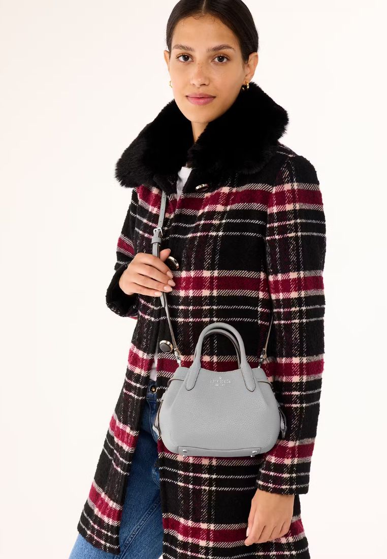 Dumpling Mini Satchel Mountain Grey